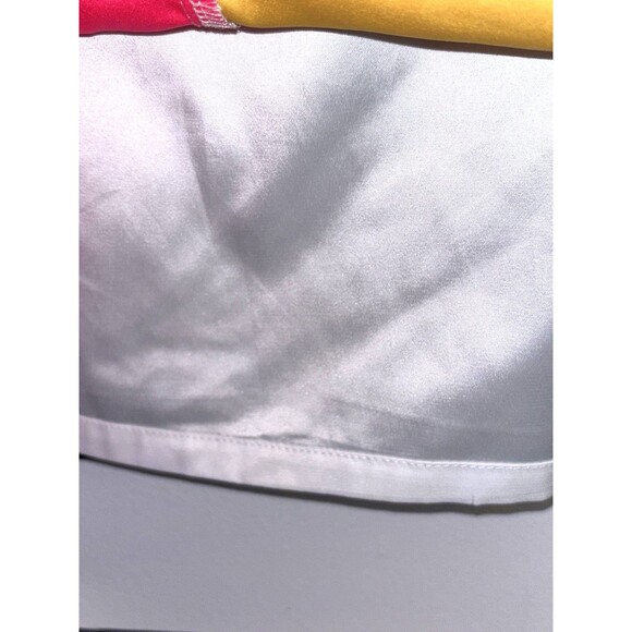 Julie Brown NYC Women's Color Block Lined Sheath Sleeveless Dress Size 6 Navy - Picture 3 of 6